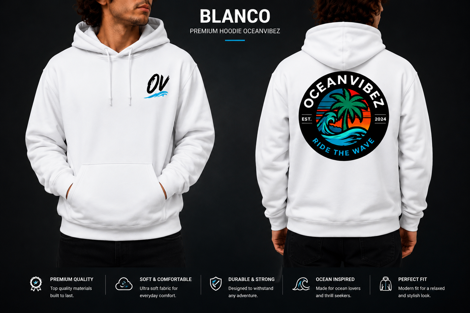 Ocean Premium Hoodie - Imagen 4