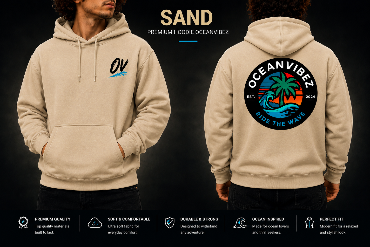 Ocean Premium Hoodie - Imagen 3