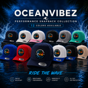 OceanVibez Performance Hat