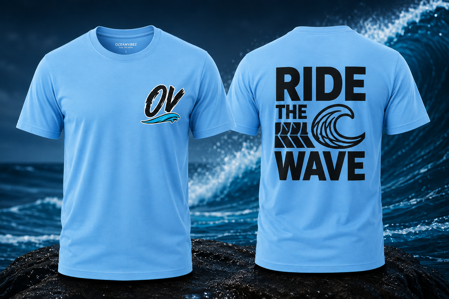 OceanVibez Premium T Shirts - Imagen 4